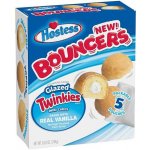 Hostess Twinkie Bouncers dezert s náplní s příchutí vanilky s cukrovou polevou 5 x 49 g – Zboží Dáma