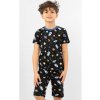 Dětské pyžamo a košilka Chlapecké pyžamo Astronaut černá