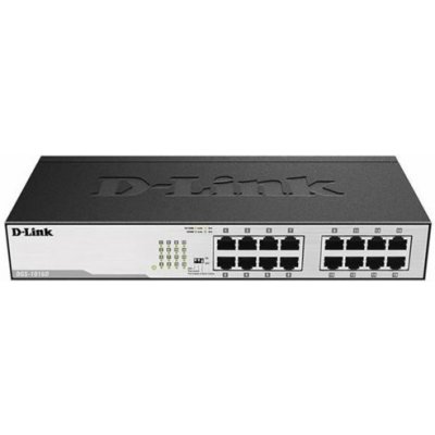 D-Link DGS-1016D/E 16-Port 10/100/1000Mbps Copper Gigabit Ether. Switch – Hledejceny.cz