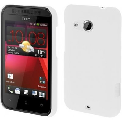 Pouzdro Coby Exclusive HTC Desire 200 bílé