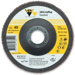 SIA Abrasives SiaAbrasives | Lamelové kotouče pro úhlové brusky SiaFlap Průměr: 125 mm, Hrubost: P 120 – Zboží Dáma