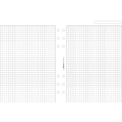 Filofax Papíry pro diáře, čtverečkované, A5, bílá – Zboží Živě
