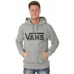 Vans CLASSIC Pullover HOODIE Cement Heather/Black – Zbozi.Blesk.cz