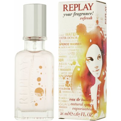 Replay Your Fragrance Refresh toaletní voda dámská 20 ml – Hledejceny.cz