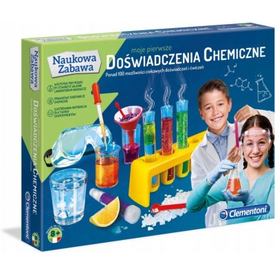 Clementoni Vědecká zábava chemické pokusy – Hledejceny.cz