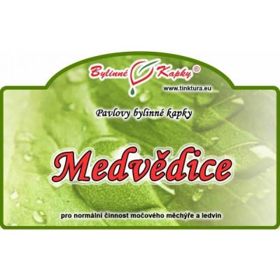 Bylinné kapky Medvědice tinktura 50 ml – Hledejceny.cz
