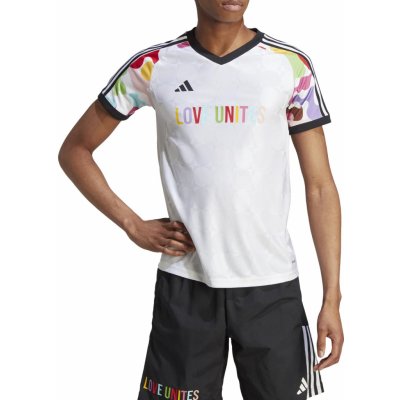 Adidas Tiro Pride dámský fotbalový dres bílý – Zboží Mobilmania