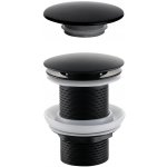 Cerano Umyvadlová výpusť, 5/4“ click-clack bez přepadu + kryt z litého mramoru, černá matná, CER-431746 – Zboží Dáma Cerano Umyvadlová výpusť, 5/4“ click-clack bez přepadu + kryt z litého mramoru, černá matná, CER-431746 – Zboží Dáma