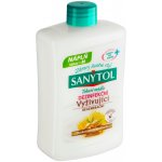 Sanytol vyživující Mandlové mléko & Mateří kašička dezinfekční mýdlo náhradní náplň 500 ml – Zboží Dáma