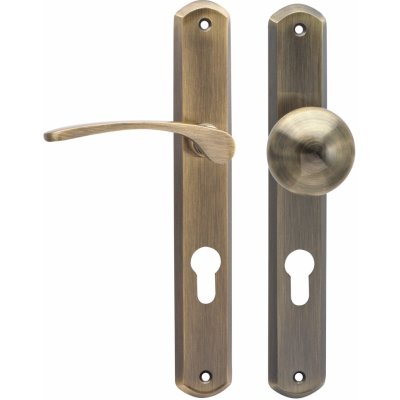 COBRA LAURA PZ 90 mm klika levá/koule bronz česaný – Zboží Mobilmania