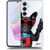 Pouzdro a kryt na mobilní telefon Samsung Picasee silikonové Samsung Galaxy A35 5G French Bulldog čiré