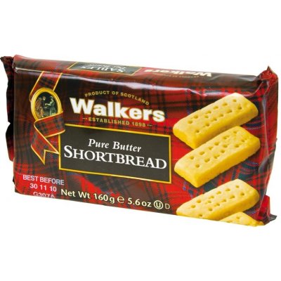 Walkers tradiční máslové sušenky 160 g – Zbozi.Blesk.cz