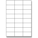 Rayfilm samolepicí etikety 70×37 mm 2400 etiket R01000508A bílá – Hledejceny.cz