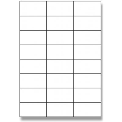 Rayfilm samolepicí etikety 70×37 mm 2400 etiket R01000508A bílá – Hledejceny.cz