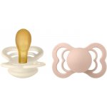 Bibs Supreme přírodní kaučuk 2ks ivory blush – Sleviste.cz