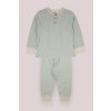 Dětské pyžamo a košilka Dětské pyžamo organic Basic zelené