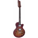 Dimavery LP-612 E-Guitar flamed