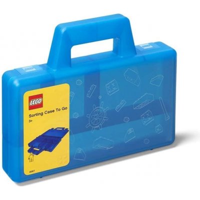 LEGO® Úložný box TO-GO modrá 40870002 – Zboží Mobilmania