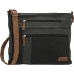 Beagles Brunete dámská crossbody kabelka dvoukomorová BK – Zboží Mobilmania