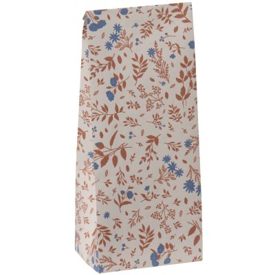 Ib Laursen Papírový sáček Flower Motif 22,5 cm, multi barva, papír – Zboží Dáma