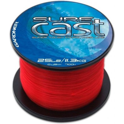 Gardner Sure Cast Red 1320 m 0,3 mm 12 lbs – Zboží Mobilmania