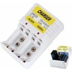 LED21 LC28 Nabíječka baterií GELI AA / AAA /9V LC28 – Zboží Živě