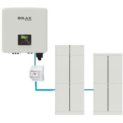 Solax X3-HYBRID G4 5.0D + baterie T30 6,2kWh – Zboží Mobilmania