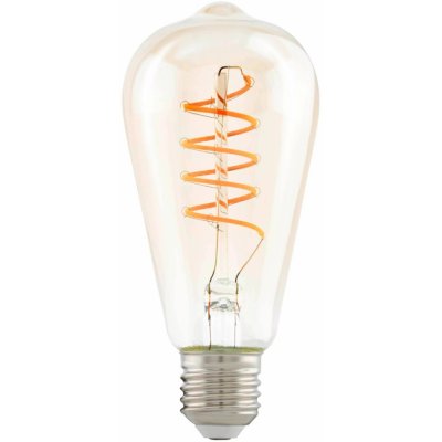 Eglo LED žárovka E27 ST64, 4 W 270 Lm 2200 K, jantarová – Hledejceny.cz