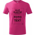 dětské tričko s potiskem růžová – Zboží Dáma