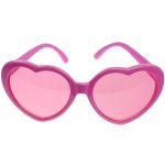 PartyDeco Párty brýle srdce růžové – Zboží Dáma