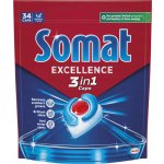 Somat Excellence 3v1 kapsle do myčky 34 ks – Hledejceny.cz