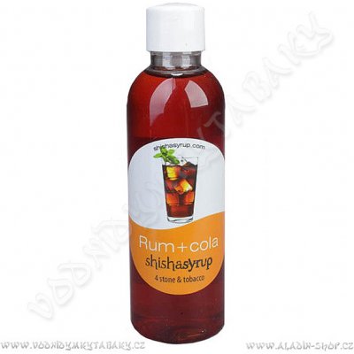 ShishaSyrup Melasa Rum s colou 100 ml – Zboží Mobilmania