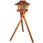 Trixie Natura Venkovní krmítko se stříškou a silem na trojnožce 1,4 m 50 x 34 cm hnědá – Hledejceny.cz