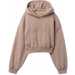GAP Oversize crop mikina Hnědá – Sleviste.cz