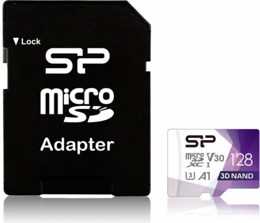 Silicon Power MicroSDXC UHS-I 128 GB SP128GBSTXDU3V20AB
