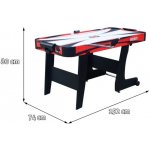 RKToys Stolní hokej Air Redtable 152 x 80 x 74 cm – Zboží Dáma