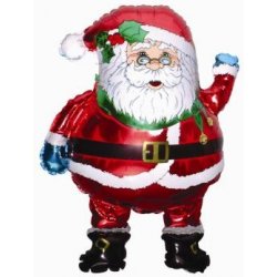 Balónek Balón foliový SANTA CLAUS 76 cm Vánoce