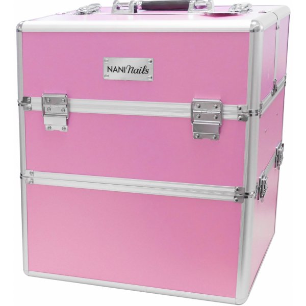 NANI dvoudílný kosmetický kufřík NN66 Pink od 1 399 Kč - Heureka.cz