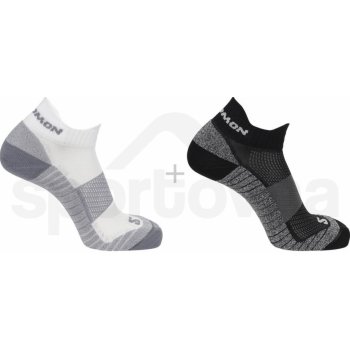 Salomon Aero Ankle 2-Pack LC2093600 black/white