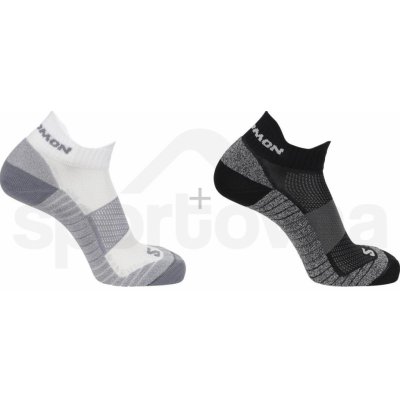 Salomon Aero Ankle 2-Pack LC2093600 black/white – Zbozi.Blesk.cz