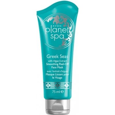 Avon Planet Spa Greek Seas slupovací pleťová maska s výtažkem z mořských řas 75 ml