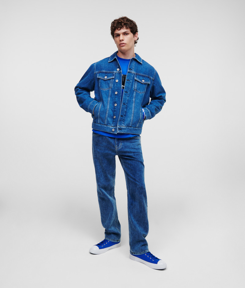 Karl Lagerfeld Jeans pánská džínová bunda