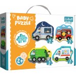 TREFL Baby puzzle Dopravní prostředky 4v1 (3,4,5,6 dílků)