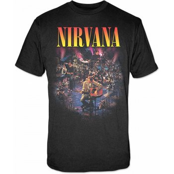 Nirvana tričko Unplugged Photo Black od 499 Kč - Heureka.cz