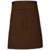 Zástěra Link Kitchen Wear Pekařská zástěra X964 Brown 90x50cm