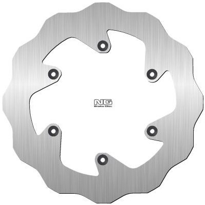 NG brzdový kotouč zadní KTM SX/EXC/LC 4, GAS GAS EC/EX 250/350 21, HUSABERG FE 350/450/600 99-14 (220X110X4,2mm) (6X6,5mm) WAVE plný (NG141, NG129) – Sleviste.cz