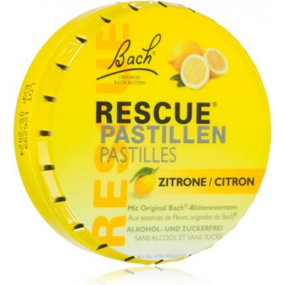 Bach Original Flower Remedies Bachovy květové esence Rescue pastilky citron 50 g – Zboží Dáma