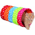 Trixie Hračka tunel na hraní barevný 25 x 50 cm – Zboží Dáma