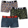 Boxerky, trenky, slipy Styx 3 Pack pánské boxerky art sportovní guma nadrozměr 3R12672