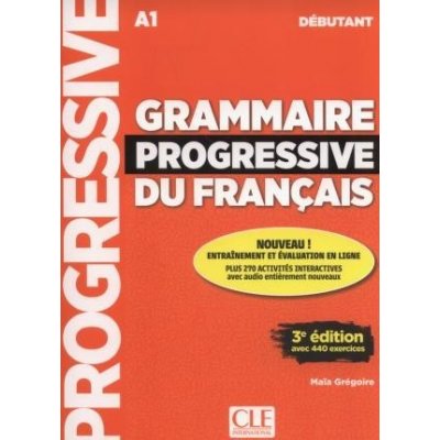 Grammaire Progressive du Francais - Niveau débutant - Livre (kniha) – Zboží Mobilmania